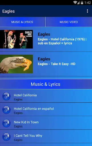 Play Eagles - Hotel California  and enjoy Eagles - Hotel California with UptoPlay