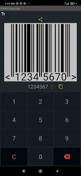 Play EAN-8 barcode as an online game EAN-8 barcode with UptoPlay