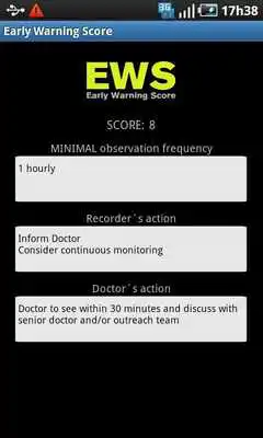 Play Early Warning Score
