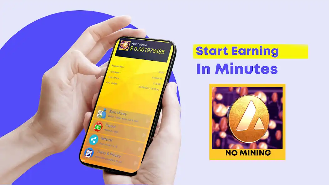 Play Earn Avalanche - No mining as an online game Earn Avalanche - No mining with UptoPlay