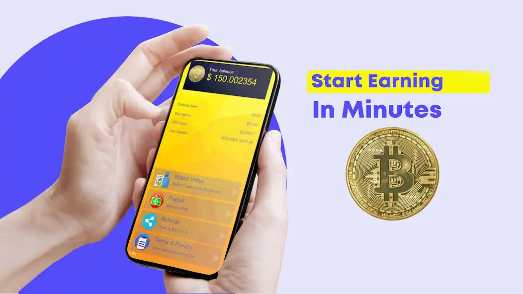 Play Earn Bitcoin (BTC) - No mining as an online game Earn Bitcoin (BTC) - No mining with UptoPlay