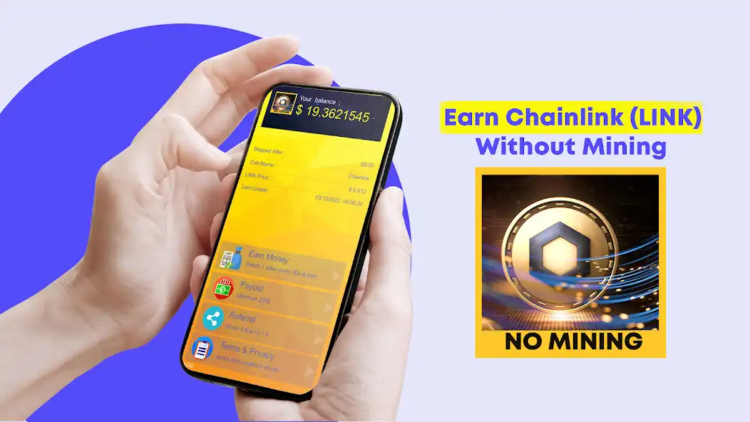 Play Earn Chainlink - No mining  and enjoy Earn Chainlink - No mining with UptoPlay