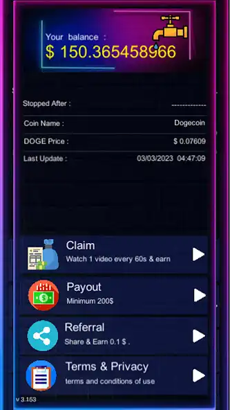 Play Earn Dogecoin (DOGE) : Faucet  and enjoy Earn Dogecoin (DOGE) : Faucet with UptoPlay