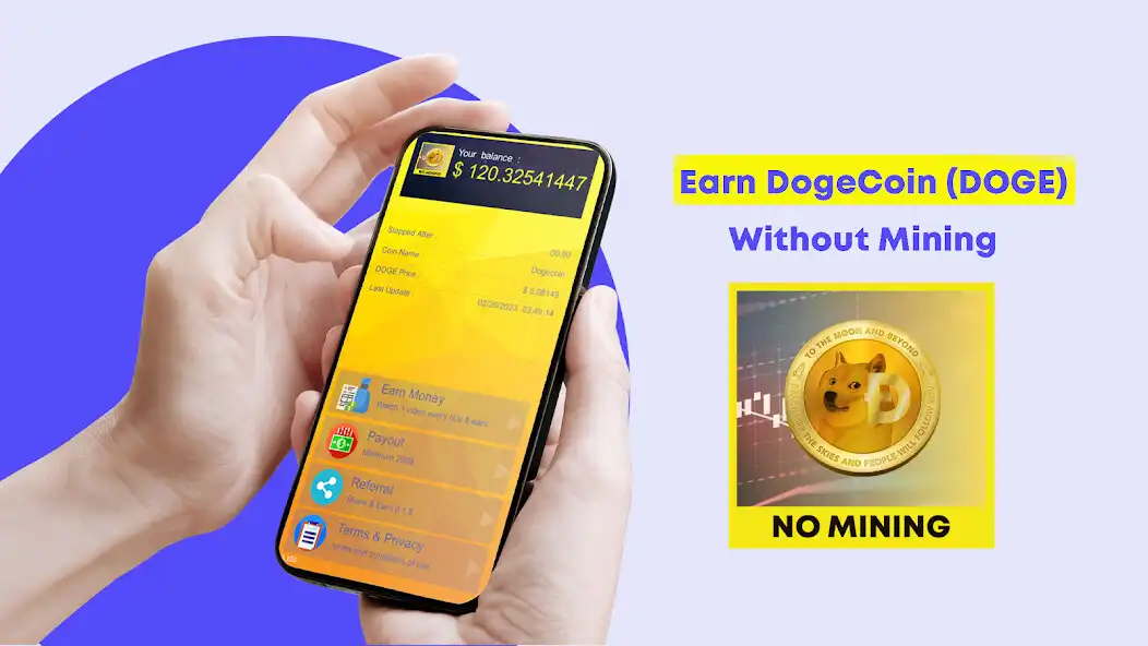 Play Earn DogeCoin - No mining  and enjoy Earn DogeCoin - No mining with UptoPlay