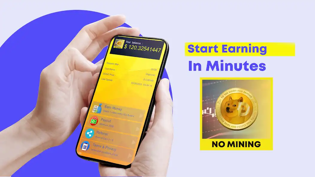 Play Earn DogeCoin - No mining as an online game Earn DogeCoin - No mining with UptoPlay