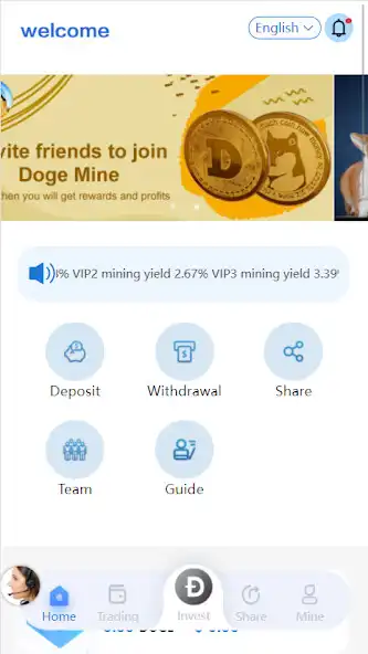 Play EarnDoge as an online game EarnDoge with UptoPlay