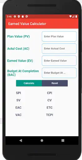 Play Earned Value Calculator  and enjoy Earned Value Calculator with UptoPlay