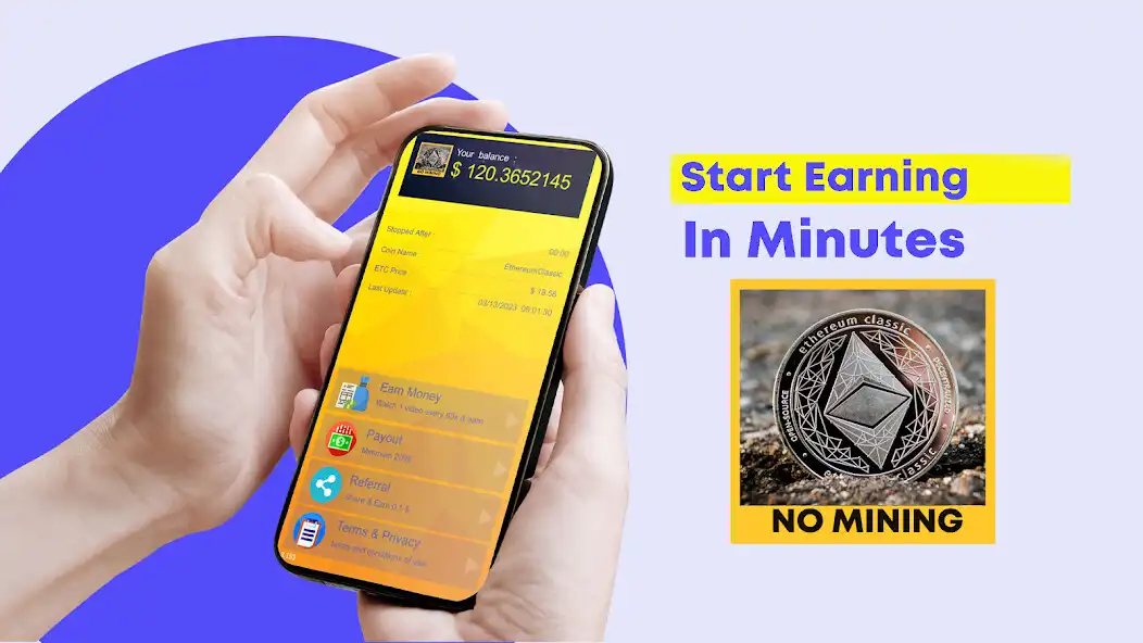Play Earn ETC - No mining as an online game Earn ETC - No mining with UptoPlay