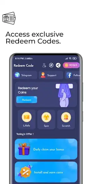 Play Earn Freeze Redeem Code as an online game Earn Freeze Redeem Code with UptoPlay