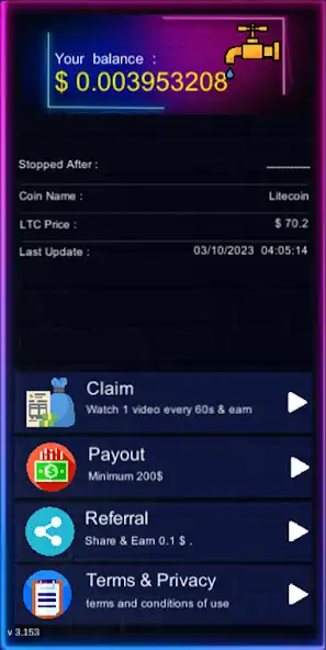 Play Earn Litecoin (LTC) : Faucet as an online game Earn Litecoin (LTC) : Faucet with UptoPlay