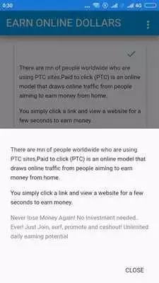 Play Earn Online dollars app