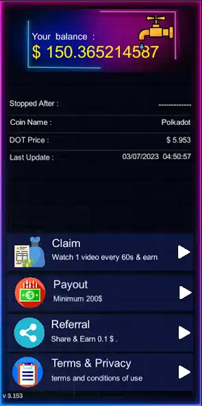 Play Earn Polkadot (DOT) : Faucet as an online game Earn Polkadot (DOT) : Faucet with UptoPlay