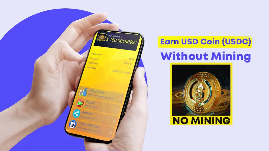 Play Earn USDC - No mining  and enjoy Earn USDC - No mining with UptoPlay