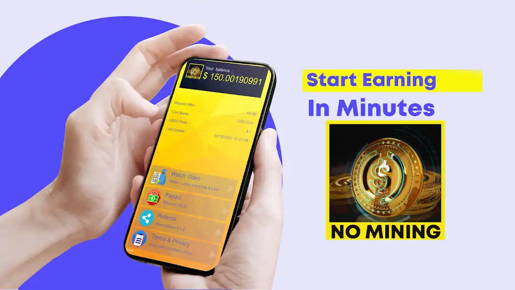 Play Earn USDC - No mining as an online game Earn USDC - No mining with UptoPlay