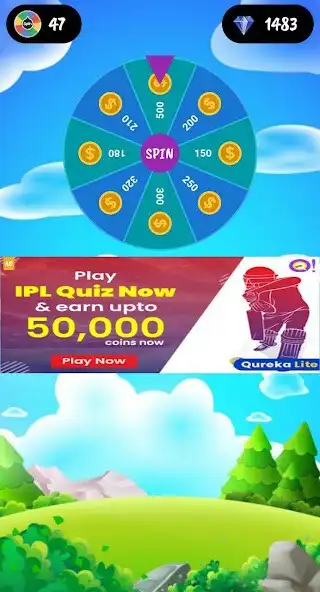 Play Earn Wallet Cent - Spin  WIN as an online game Earn Wallet Cent - Spin  WIN with UptoPlay