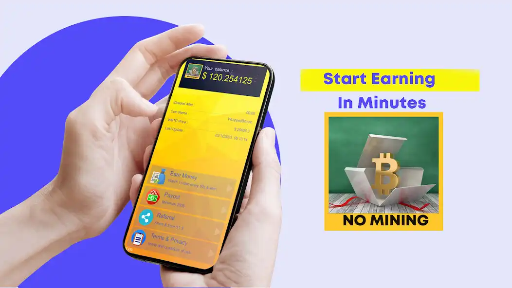 Play Earn WrappedBitcoin -No mining as an online game Earn WrappedBitcoin -No mining with UptoPlay