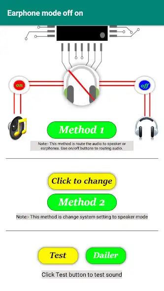 Play Earphone mode off Beta as an online game Earphone mode off Beta with UptoPlay