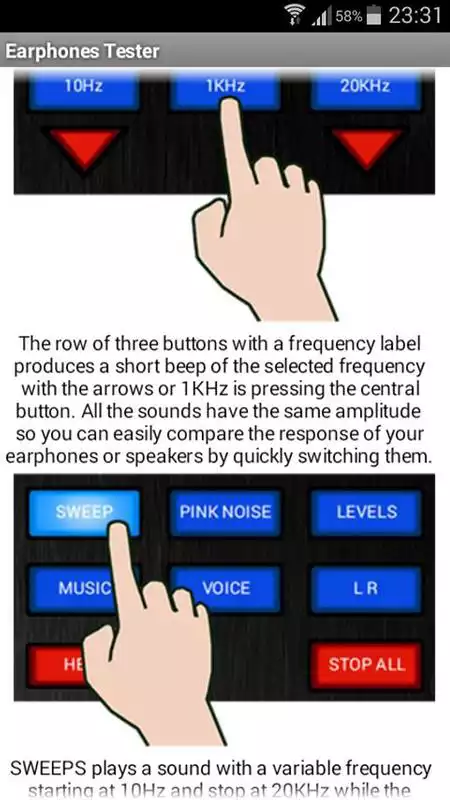 Play EarphonesTester
