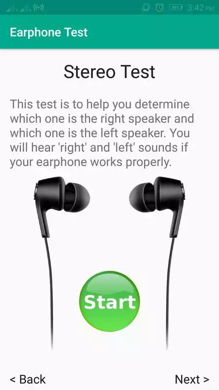 Play Earphone Test