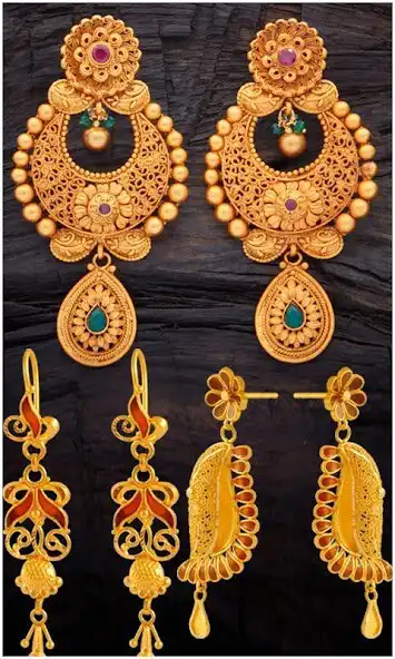 Play Earrings Jewelery Design Photo as an online game Earrings Jewelery Design Photo with UptoPlay