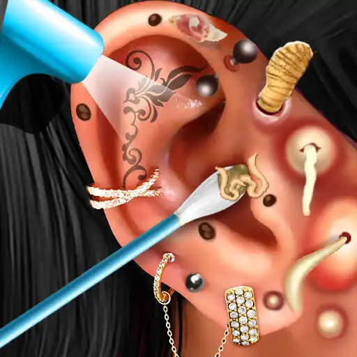 Play Ear Salon ASMR Ear Wax Tattoo APK