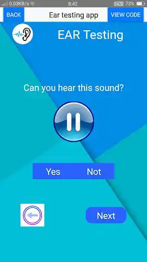 Play Ear Testing App as an online game Ear Testing App with UptoPlay