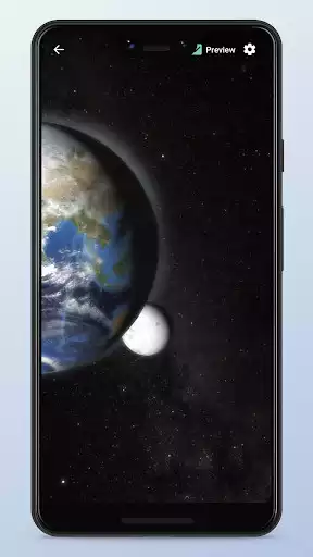 Play Earth and Moon Live Wallpaper Play Earth and Moon Live Wallpaper