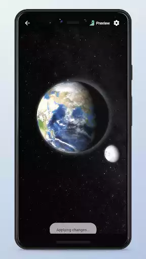 Play Earth and Moon Live Wallpaper Play Earth and Moon Live Wallpaper