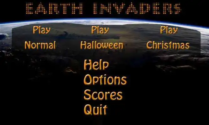 Play Earth and space invaders light Play Earth and space invaders light