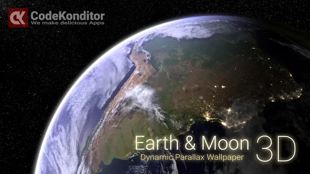Play Earth  Moon 3D Live Wallpaper  and enjoy Earth  Moon 3D Live Wallpaper with UptoPlay