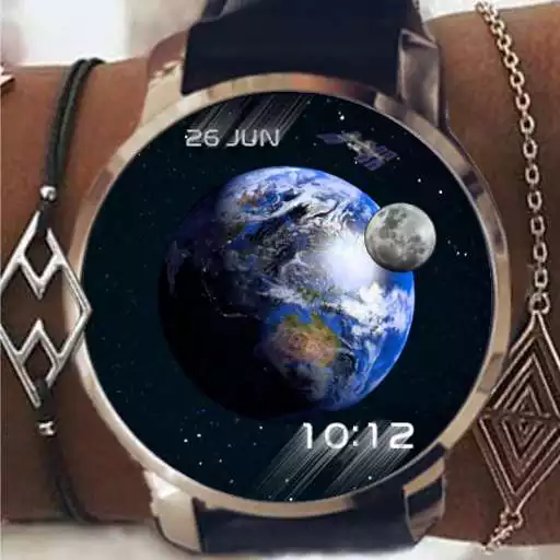 Play Earth Moon Clock Skin APK Play Earth Moon Clock Skin APK