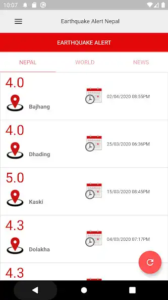 Play Earthquake Alert Nepal - Updates  Alerts  and enjoy Earthquake Alert Nepal - Updates  Alerts with UptoPlay