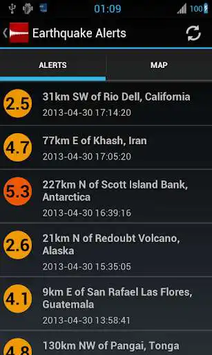 Play Earthquake Alerts Tracker  and enjoy Earthquake Alerts Tracker with UptoPlay