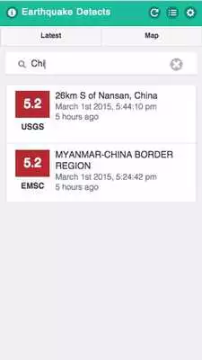 Play Earthquake Detects