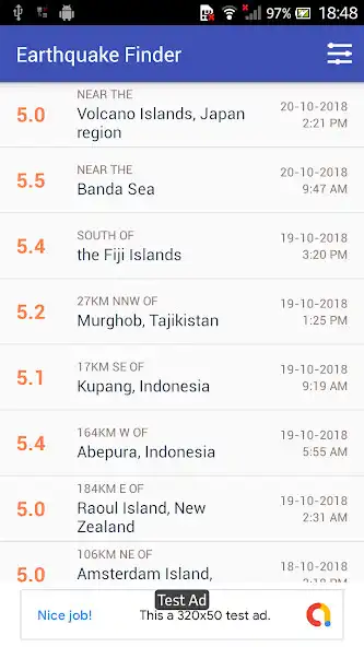 Play Earthquake Finder as an online game Earthquake Finder with UptoPlay