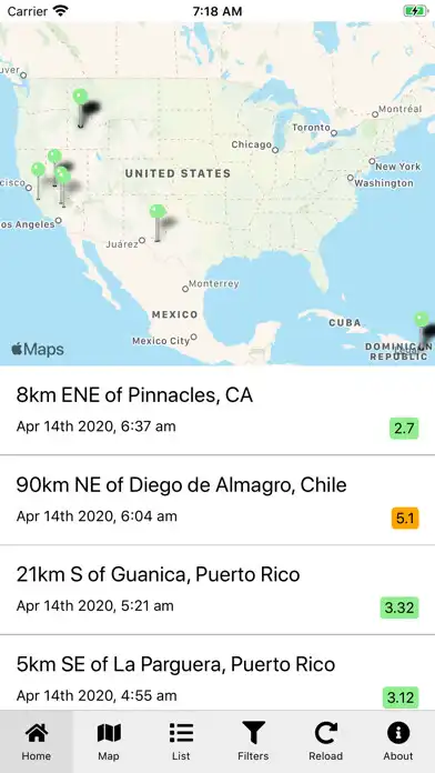 Play Earthquake Mapper  and enjoy Earthquake Mapper with UptoPlay