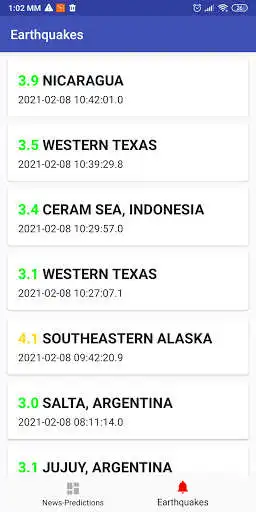 Play Earthquake Prediction