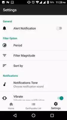 Play Earthquake Report
