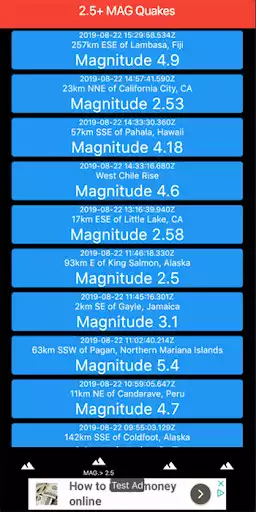 Play EarthQuake  and enjoy EarthQuake with UptoPlay