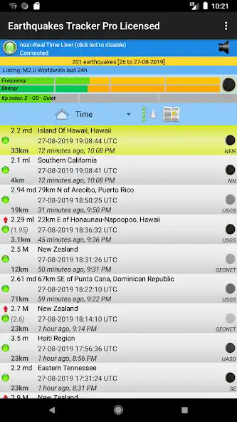 Play Earthquakes Tracker Pro  and enjoy Earthquakes Tracker Pro with UptoPlay