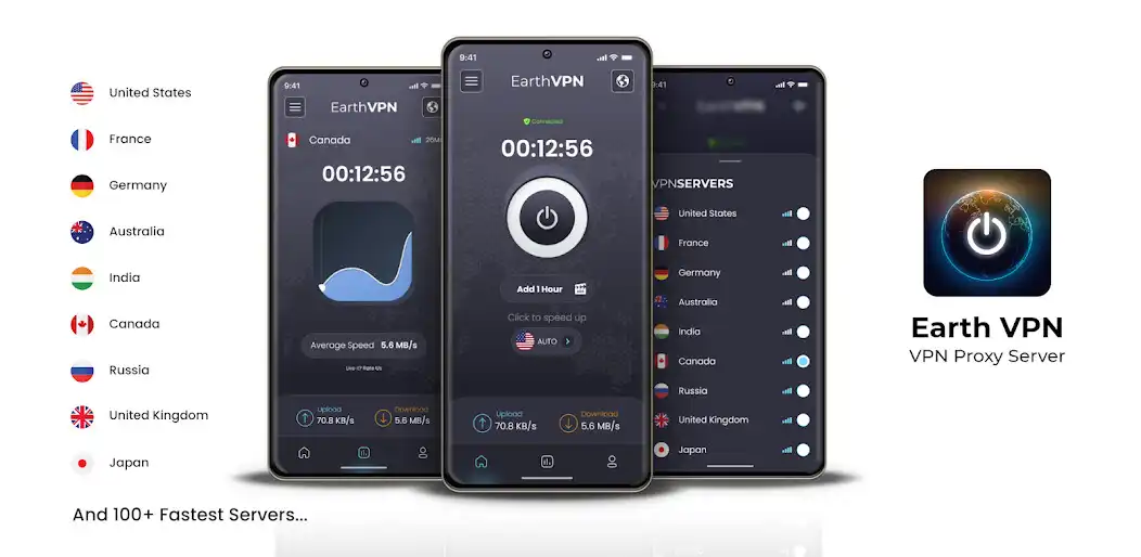 Play Earth VPN - VPN Proxy Server  and enjoy Earth VPN - VPN Proxy Server with UptoPlay