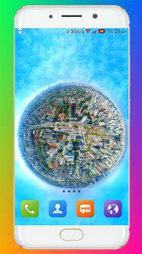 Play Earth Wallpaper 4K as an online game Earth Wallpaper 4K with UptoPlay
