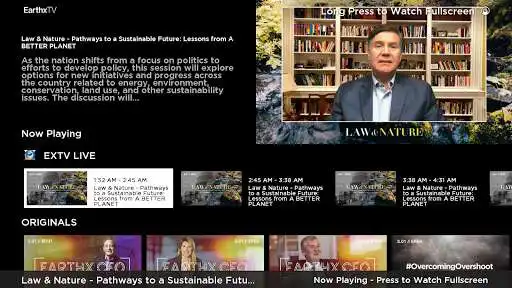 Play EarthxTV for Android TV  and enjoy EarthxTV for Android TV with UptoPlay