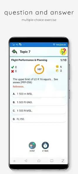 Play EASA SPL Aeroplane EXAM Prep. as an online game EASA SPL Aeroplane EXAM Prep. with UptoPlay