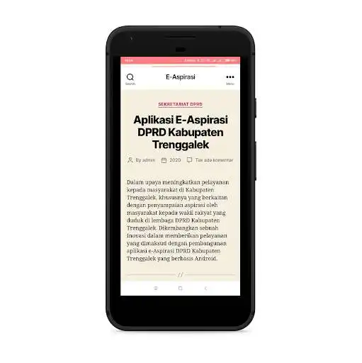 Play E-Aspirasi DPRD Kabupaten Trenggalek  and enjoy E-Aspirasi DPRD Kabupaten Trenggalek with UptoPlay