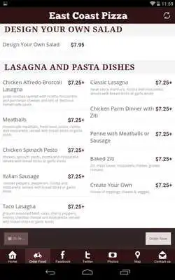 Play East Coast Pizza