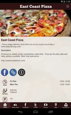 Play East Coast Pizza
