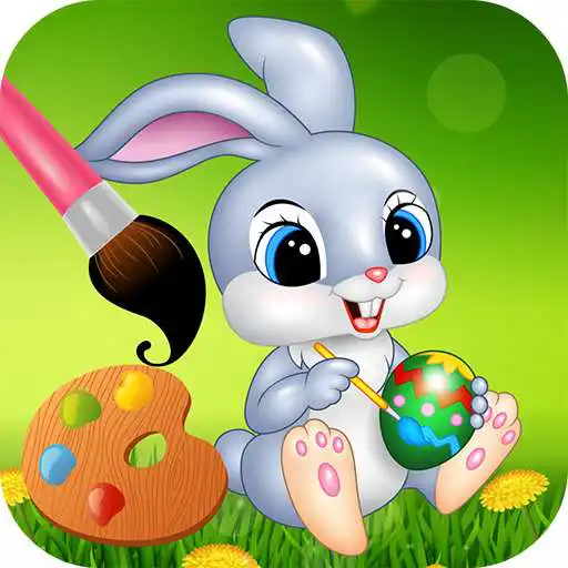 Run free android online Easter bunny egg coloring book APK