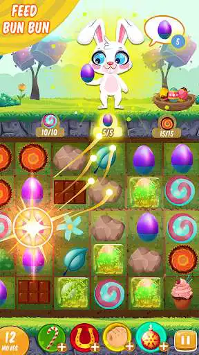 Play Easter Bunny Egg Games: Candy Match 3 & Dress Up  and enjoy Easter Bunny Egg Games: Candy Match 3 & Dress Up with UptoPlay