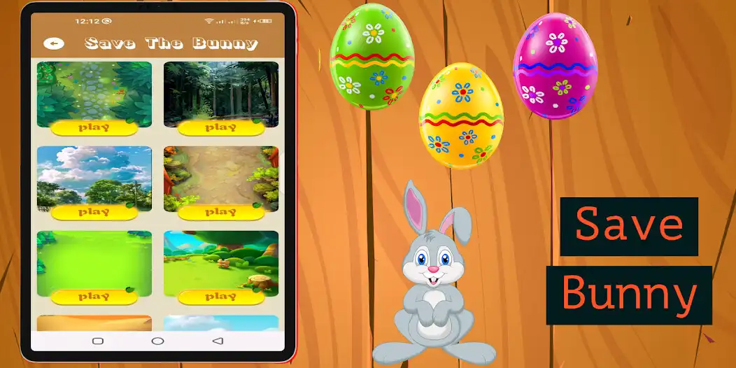 Play Easter Bunny Game: Bunny Saver as an online game Easter Bunny Game: Bunny Saver with UptoPlay